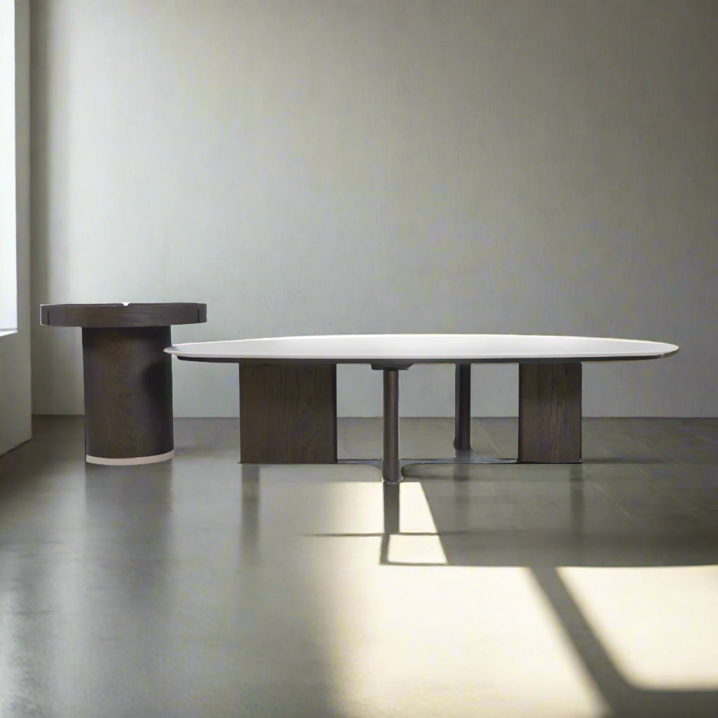 Microcrystalline Stone Coffee Table