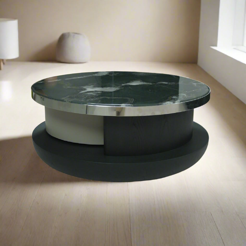 Ink Noir Marble Veneer