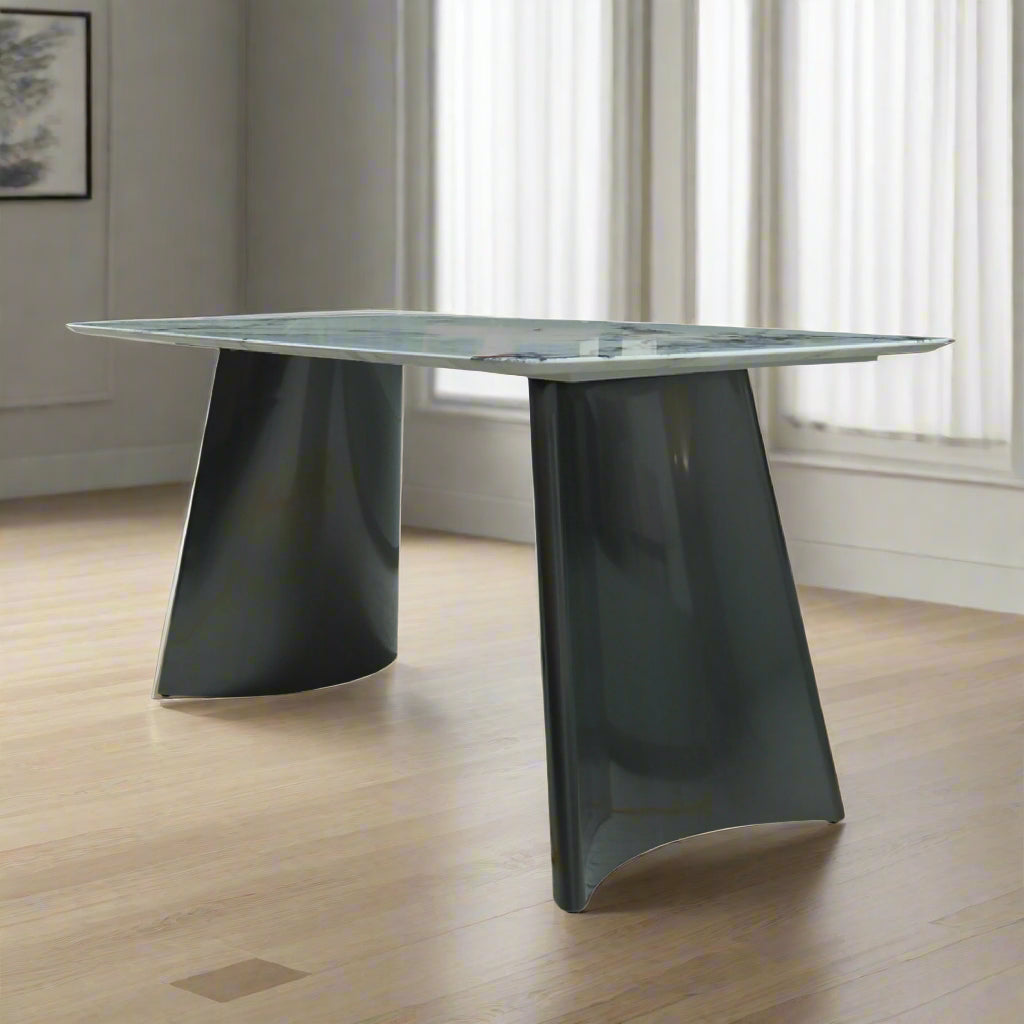 Snow Mountain White Microcrystalline Table