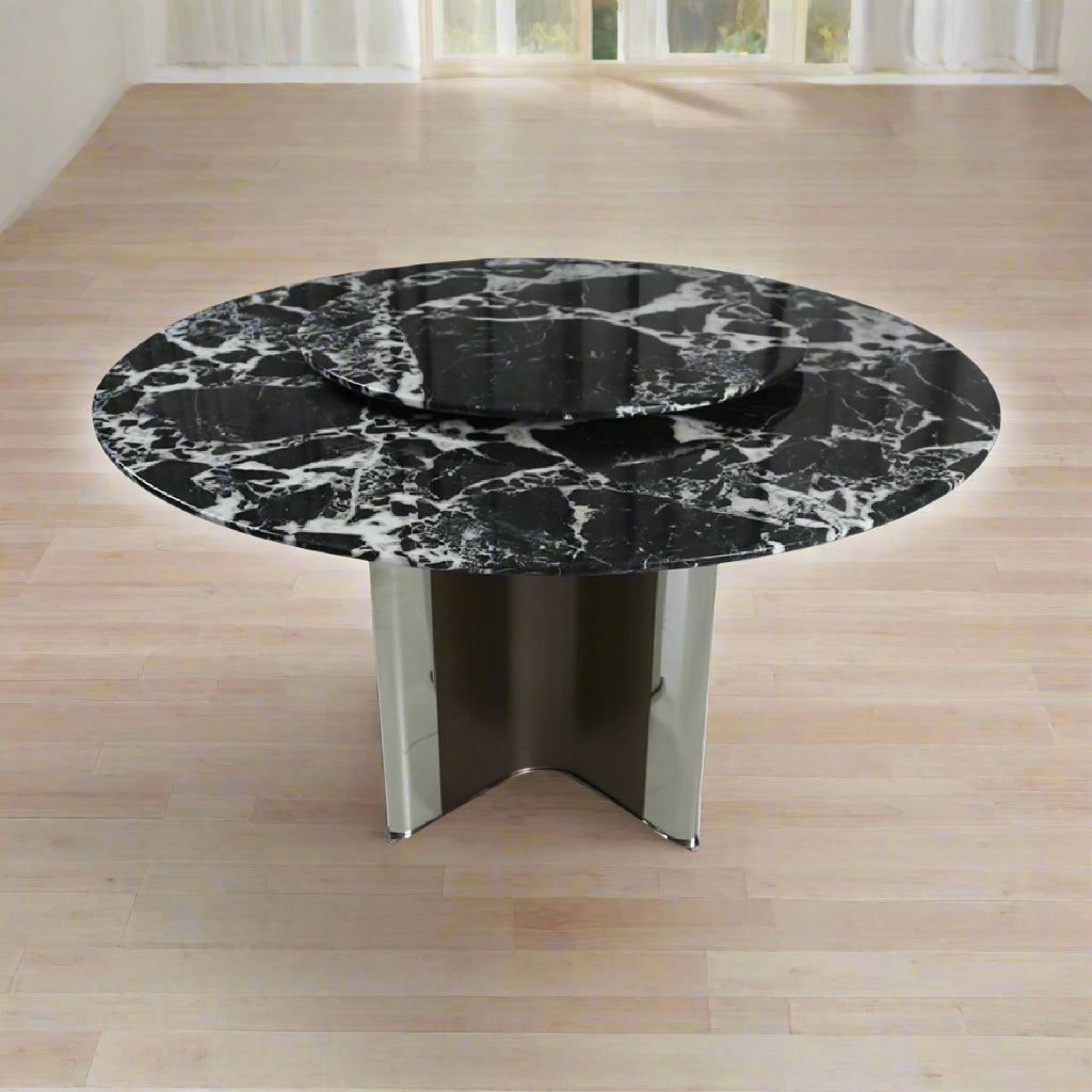 Nebula Black Marble Table