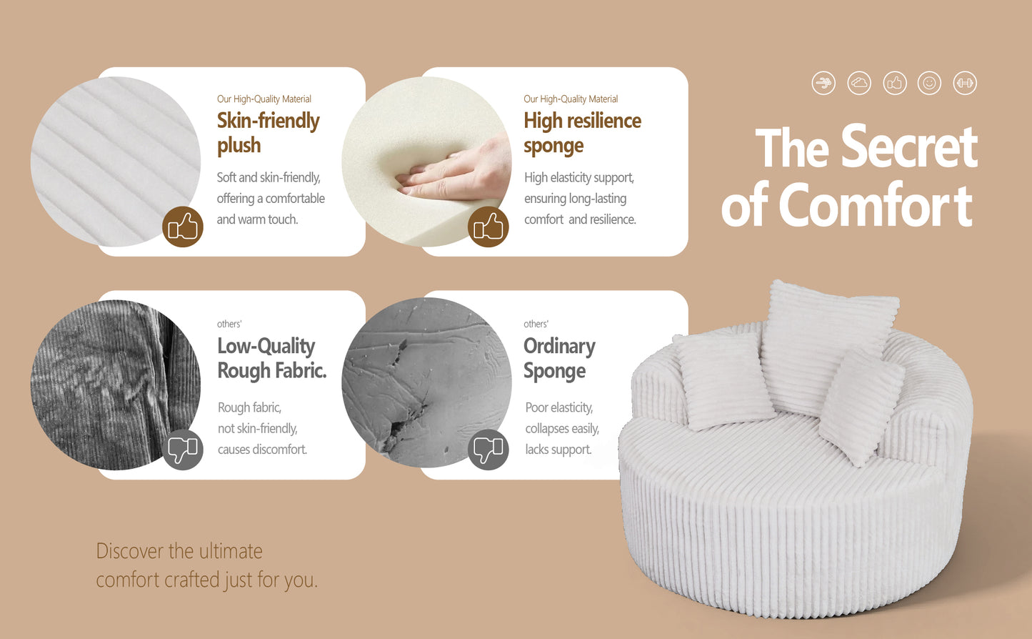 CloudComfort Chair
