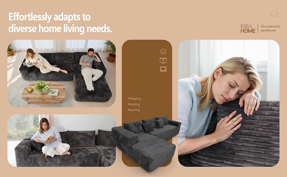 CloudComfort Sectional