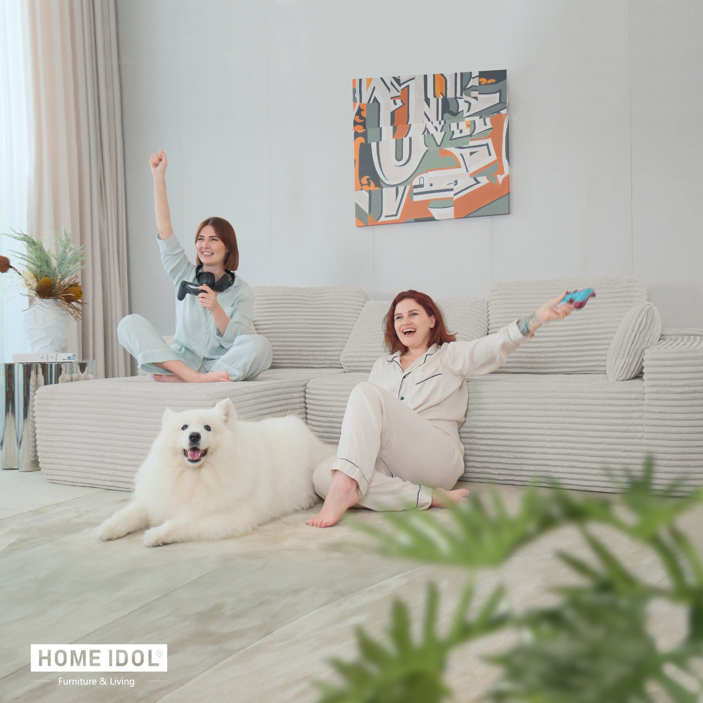 Multi-Functional Sofa, Sleeper Sofa Couch, Cloud Sofa, Cloud-Like Comfort, Portable Compression Design, L Shape Sectional