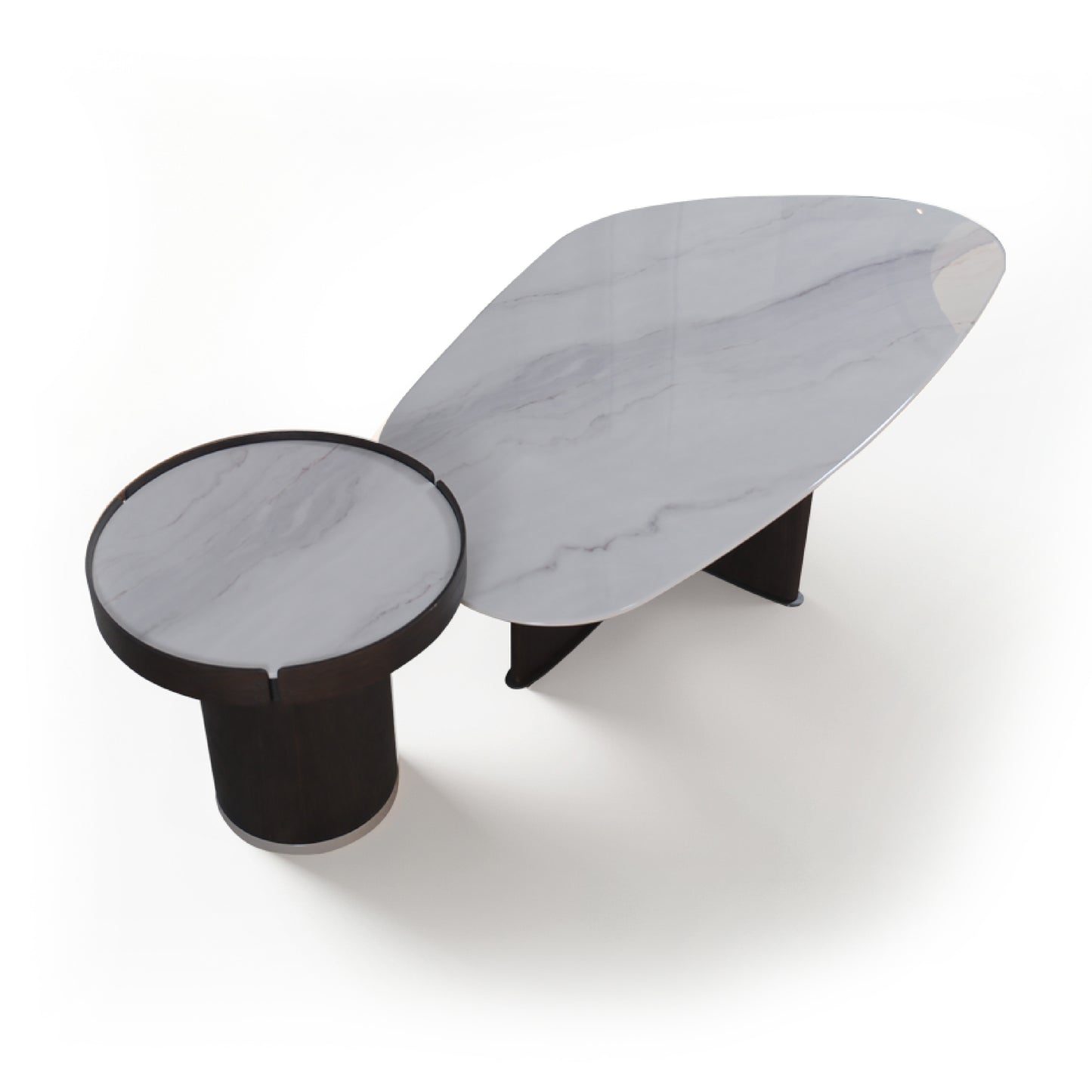 Microcrystalline Stone Coffee Table