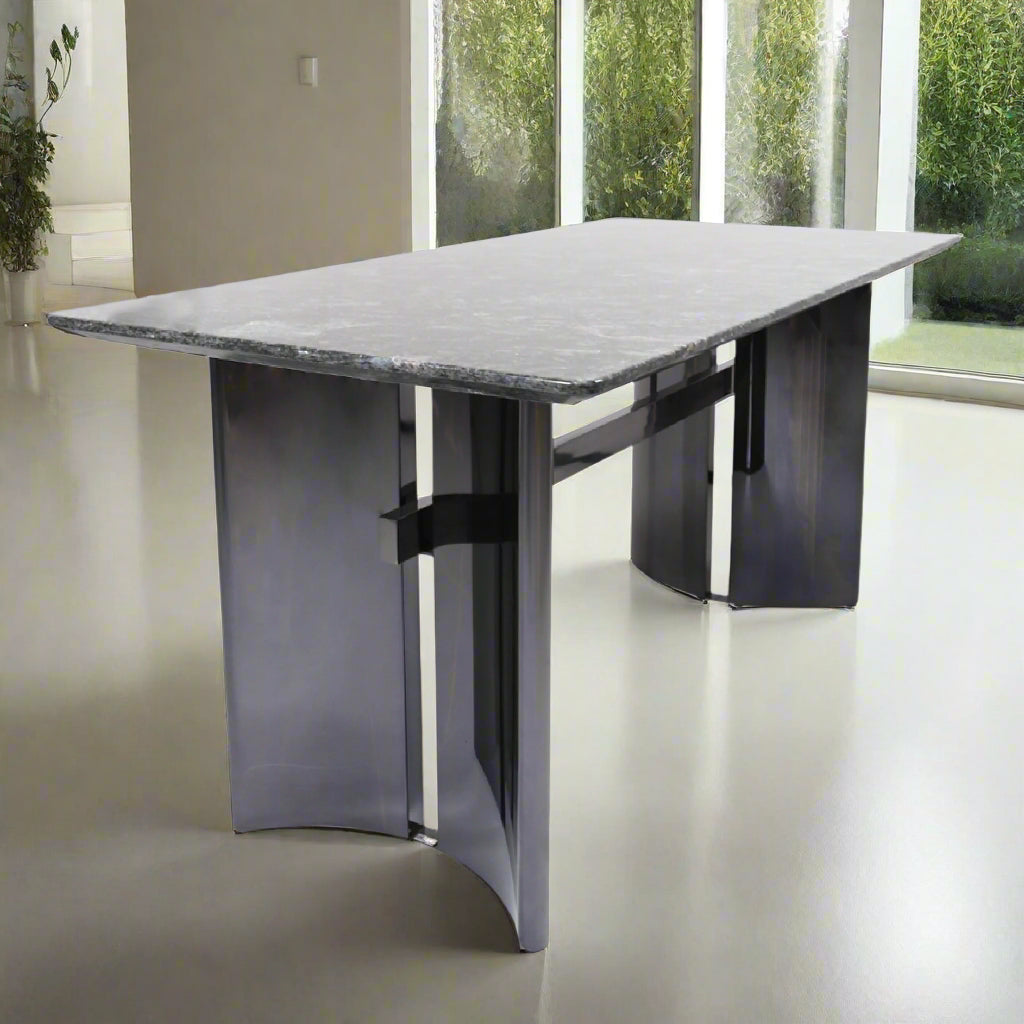 Platinum Diamond Marble Table