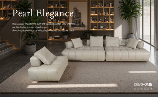 Pearl Elegance Sectional Sofa