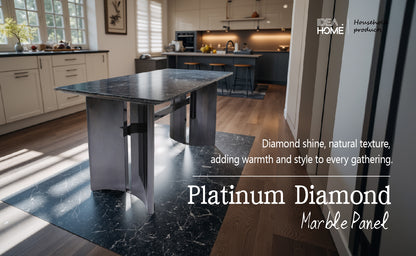 Platinum Diamond Marble Table