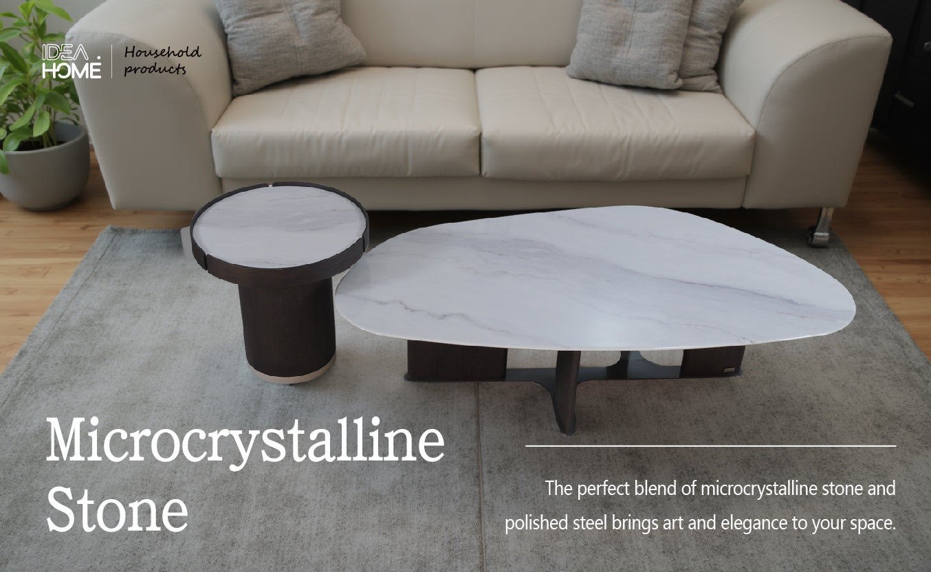 Microcrystalline Stone Coffee Table