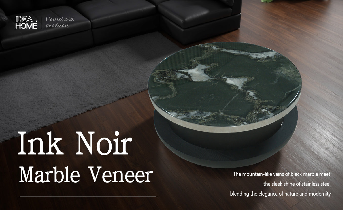 Ink Noir Marble Veneer