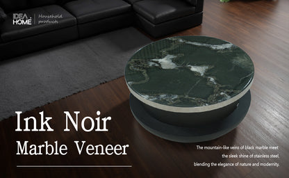 Ink Noir Marble Veneer