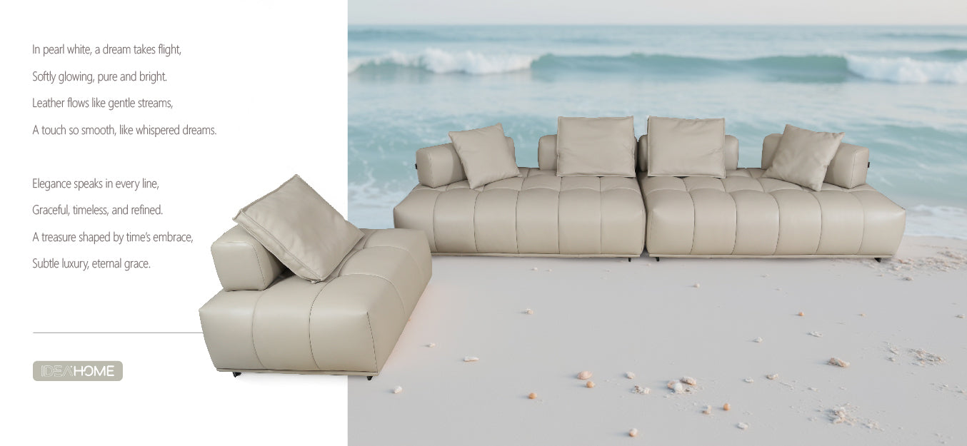 Pearl Elegance Sectional Sofa