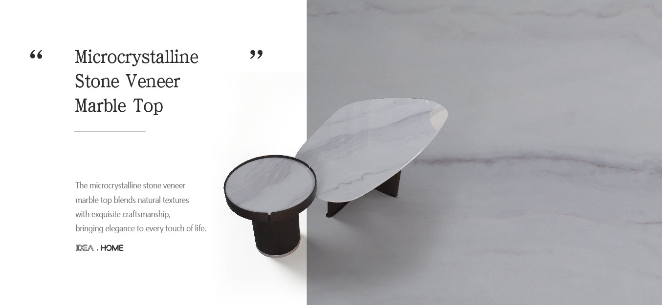 Microcrystalline Stone Coffee Table