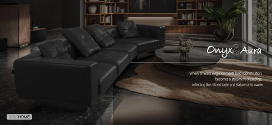 Onyx & Aura Sectional Sofa