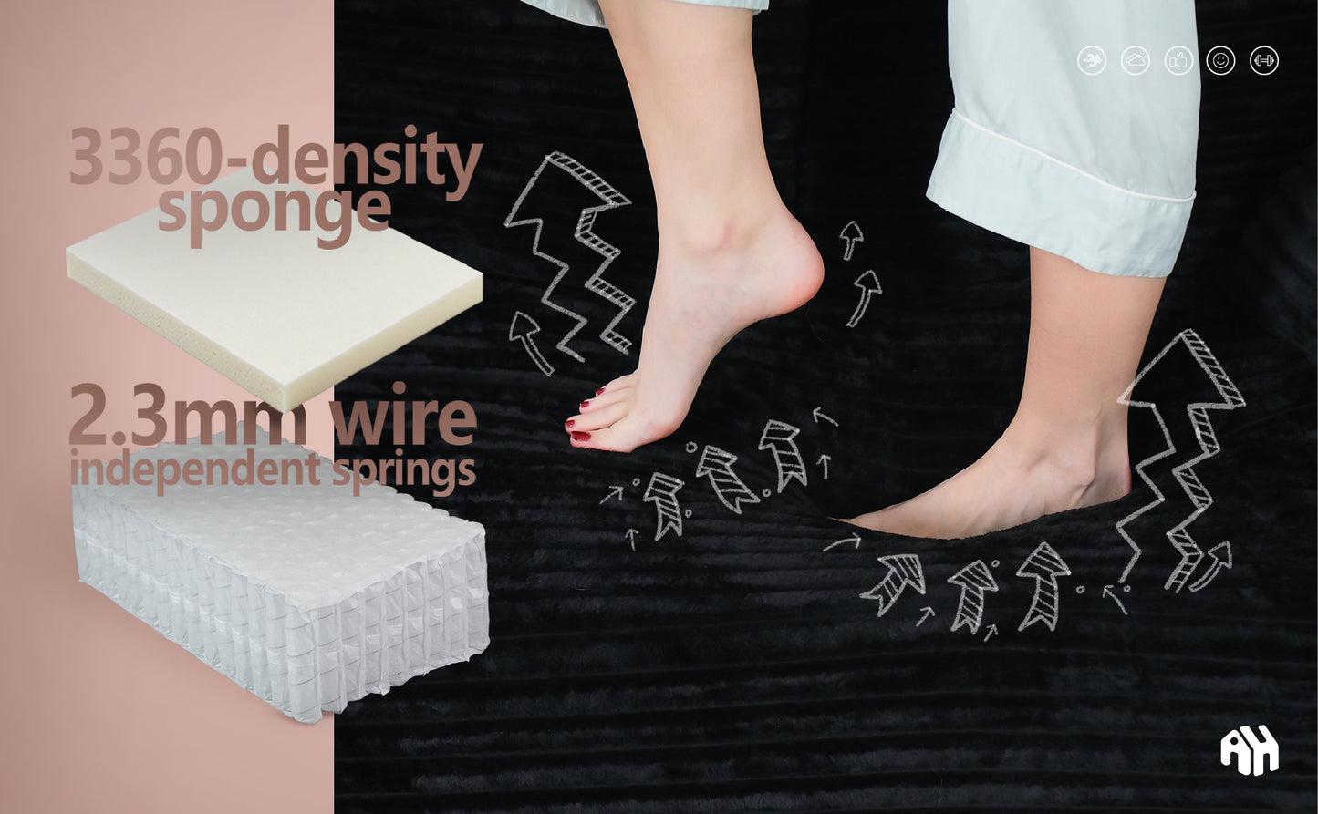 CloudComfort Loveseat