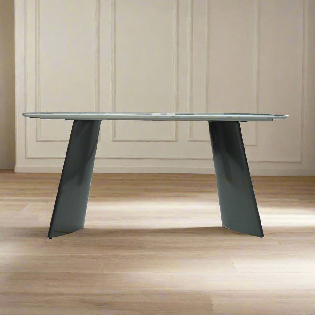 Snow Mountain White Microcrystalline Table