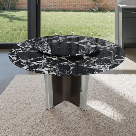 Nebula Black Marble Table