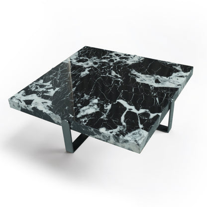 Ink Noir Square Marble Veneer