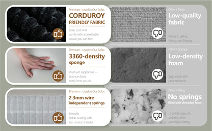 CloudComfort Loveseat