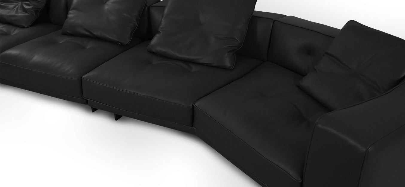 Onyx & Aura Sectional Sofa