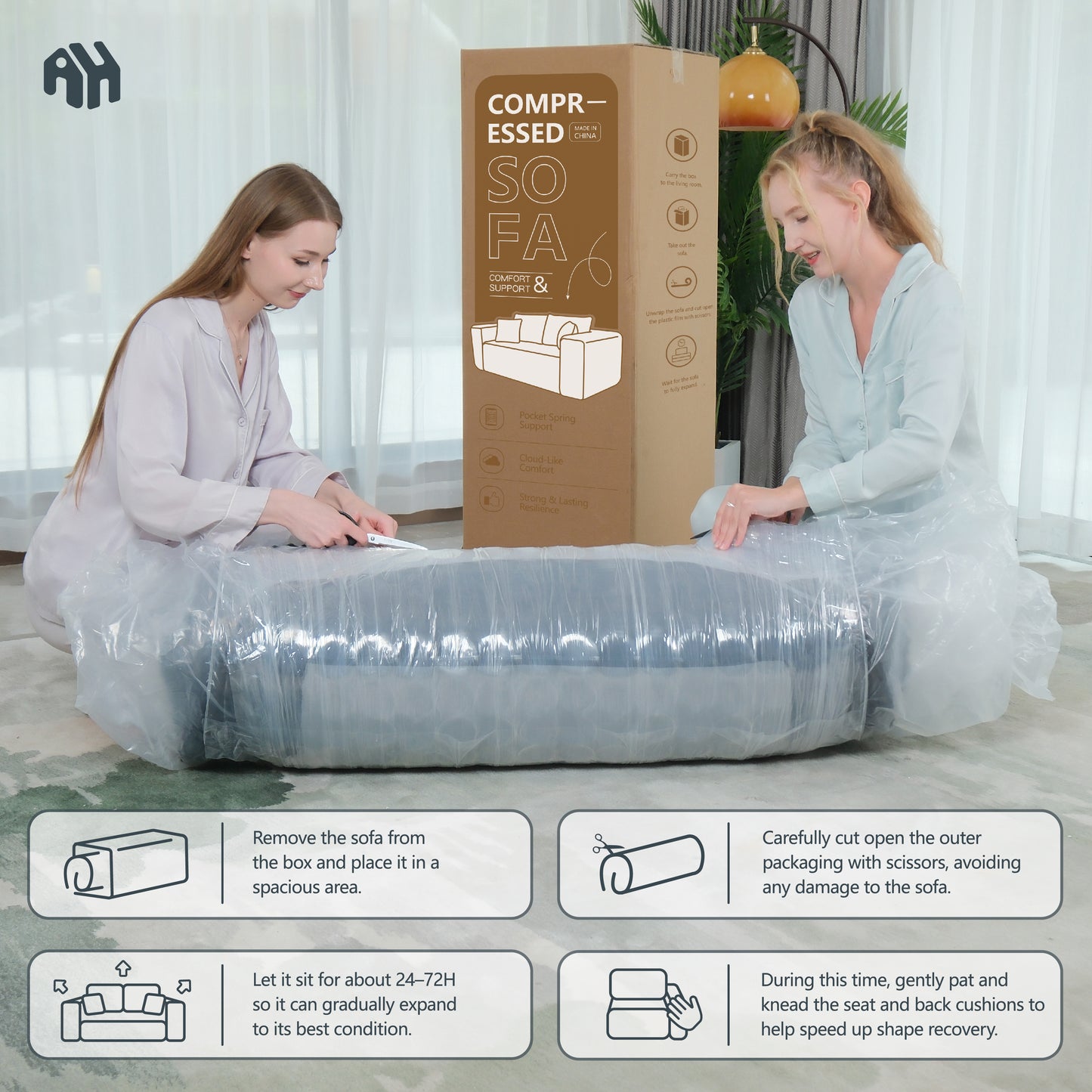 CloudComfort Loveseat