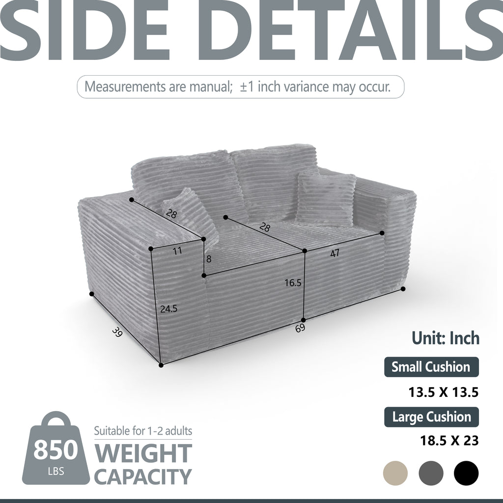 CloudComfort Loveseat