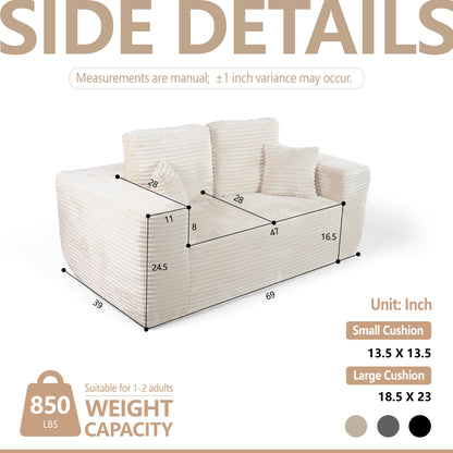 CloudComfort Loveseat