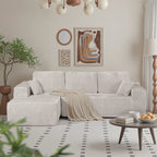 Frameless L-Shaped Modula Sofa