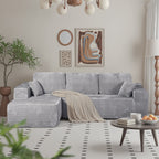 Frameless L-Shaped Modula Sofa